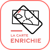 La carte enrichie en réalité augmentée